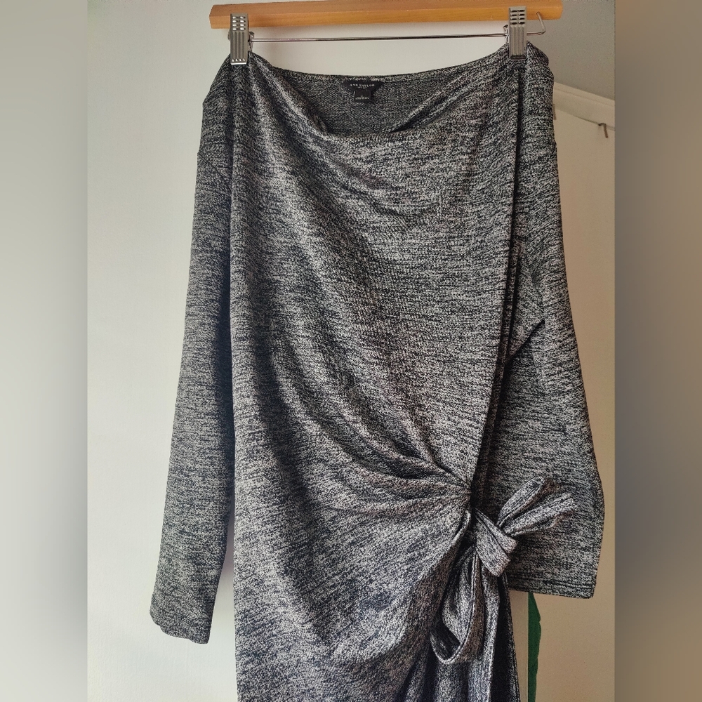 Ann Taylor women's wrap tie dress size Large